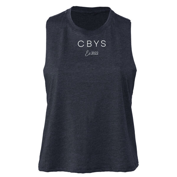 CBYS Raw Hem Racer Back Vest  Thumbnail