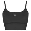 Women’s Strappy Crop Top with Bra Support Thumbnail
