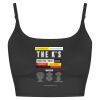 Women’s Strappy Crop Top with Bra Support Thumbnail