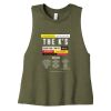 Women's racerback cropped tank Thumbnail